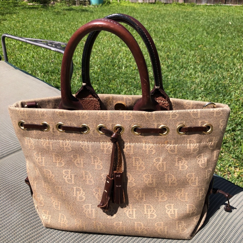 Dooney & Bourke Anniversary Signature Tulip Tassel Tote